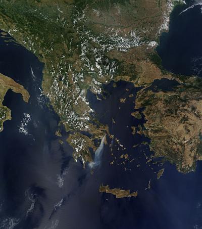 Incêndios na Grécia